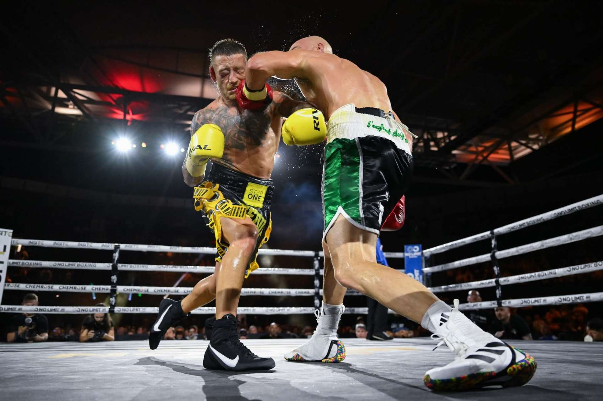 Papot impact dans le ring